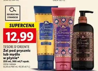 Lidl Żel pod prysznic persian dream Tesori D'oriente oferta