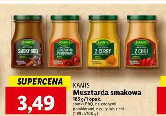Lidl Musztarda smoky bbq Kamis oferta