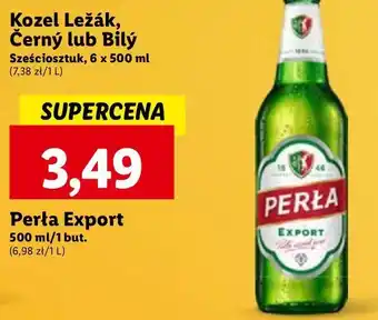 Lidl Piwo Perła Export oferta