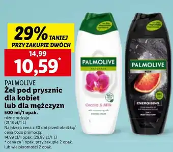 Lidl Żel pod prysznic mleko i orchidea Palmolive Naturals oferta