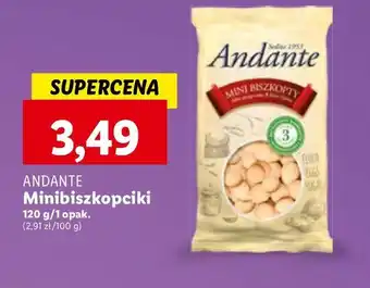 Lidl Mini biszkopty Andante oferta