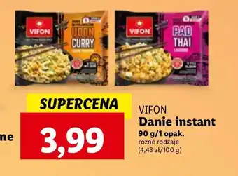Lidl Danie pad thai Vifon oferta