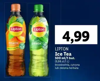 Lidl Napój lemon Lipton Ice Tea oferta