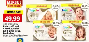 Lidl Pieluchy junior 5 Lupilu Premium oferta