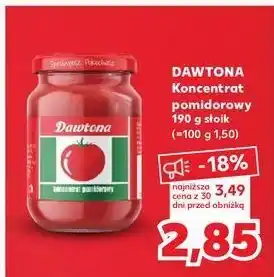 Kaufland Koncentrat pomidorowy Dawtona oferta