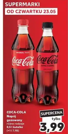 Kaufland Napój Coca-Cola Zero oferta
