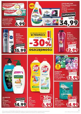 Kaufland Żel do prania color Coccolino Care oferta