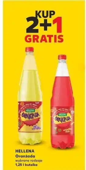 Kaufland Oranżada czerwona Hellena oferta