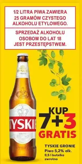 Kaufland Piwo Tyskie Gronie oferta