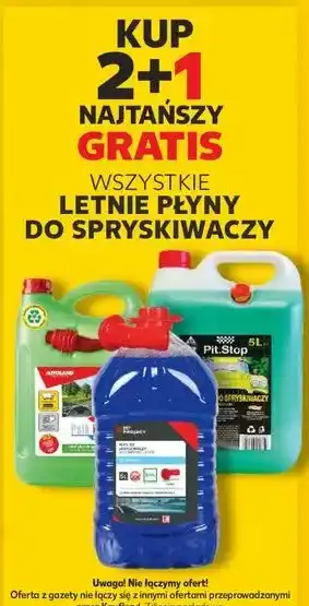 Kaufland Płyn letni zielony Pit Stop oferta