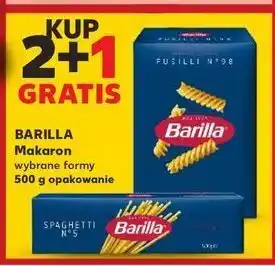 Kaufland Makaron fusilli Barilla oferta