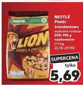 Kaufland Płątki śniadaniowe Lion oferta