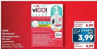 Kaufland Chusteczki do prania chroniące kolor Vigo! oferta