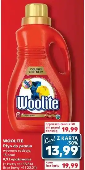 Kaufland Płyn do prania Woolite Mix Colors oferta