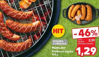 Kaufland Kiełbasa śląska Morliny oferta