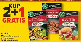 Kaufland Mieszanka przypraw burger bbq Kotanyi oferta
