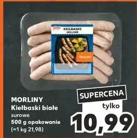 Kaufland Kiełbaski białe surowe Morliny oferta