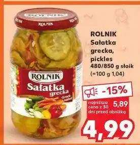 Kaufland Sałatka grecka Rolnik oferta