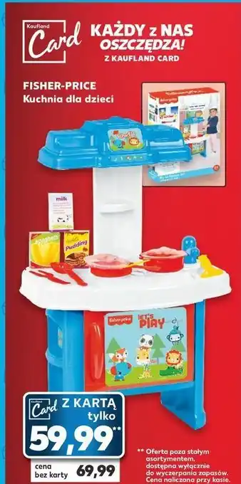 Kaufland Kuchnia dla dzieci Fisher-Price oferta