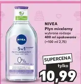 Kaufland Płyn micelarny formuła 5w1 cera wrażliwa i nadwrażliwa Nivea Micellair oferta