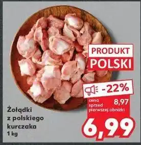 Kaufland Żołądki z kurczaka oferta