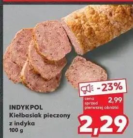 Kaufland Kiełbasiak pieczony z indyka Indykpol oferta