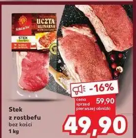 Kaufland Stek z rostbefu dojrzewający Sokołów oferta
