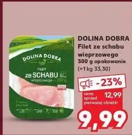 Kaufland Filet ze schabu wieprzowego Dolina Dobra oferta