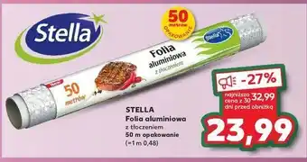 Kaufland Folia aluminiowa 50m Stella oferta