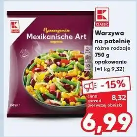 Kaufland Warzywa na patelnię meksykańskie K-Classic oferta