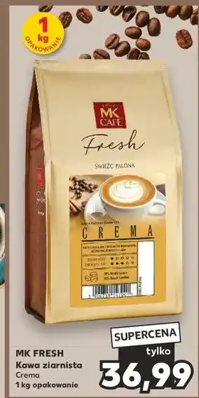 Kaufland Kawa Mk Cafe Fresh Crema oferta