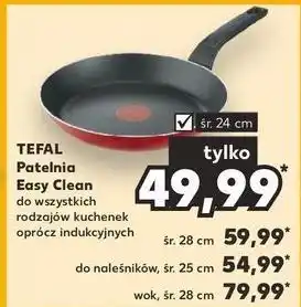 Kaufland Patelnia easy clean 24 cm Tefal oferta