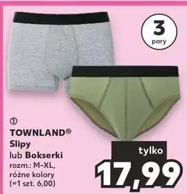 Kaufland Bokserki męskie m-xl Townland oferta