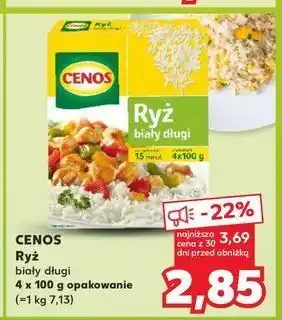 Kaufland Ryż biały długi Cenos oferta