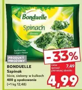 Kaufland Szpinak siekany w kulkach mrożony Bonduelle oferta