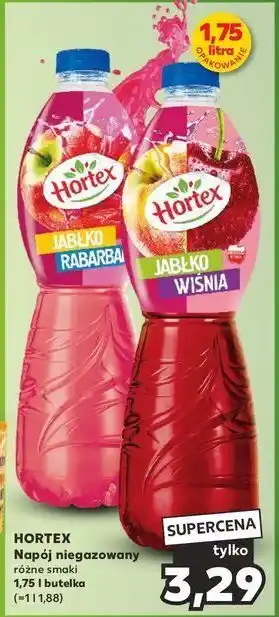 Kaufland Napój jabłko-rabarbar Hortex oferta