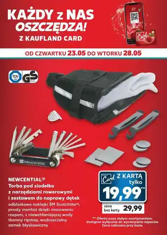 Kaufland Torba rowerowa Newcential oferta
