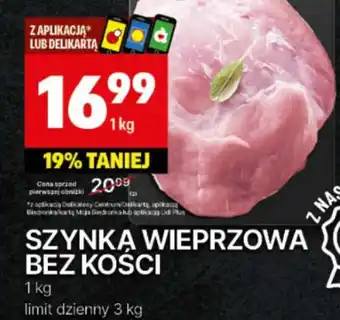 Delikatesy Centrum Szynka wieprzowa bez kości oferta