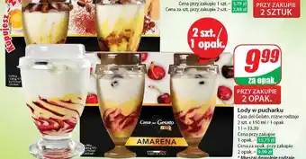 Dino Lody truskawkowe Casa Del Gelato oferta