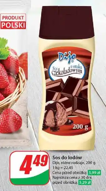Dino Sos deserowy czekoladowy Dijo oferta