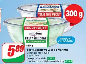 Dino Filety śledziowe w sosie śmietanowym Marinus oferta