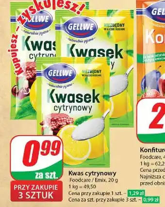 Dino Kwasek cytrynowy Gellwe oferta