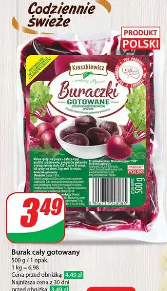 Dino Buraczek gotowany cały Kraszkiewicz oferta