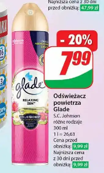 Dino Odświeżacz powietrza relaxing zen Glade By Brise oferta