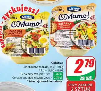 Dino Sałatka z ziemniaczkami i boczkiem Lisner O Mamo! oferta