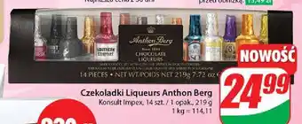 Dino Bombonierka chocolate liqueurs Anthon Berg oferta