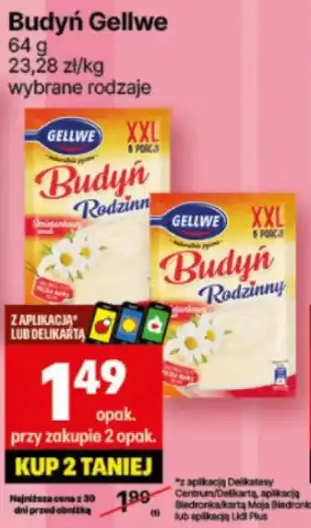 Delikatesy Centrum Budyń Gellwe oferta