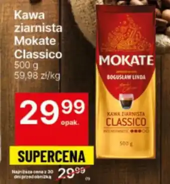 Delikatesy Centrum Kawa ziarnista Mokate Classico oferta