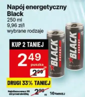 Delikatesy Centrum Napój energetyczny Black oferta