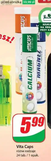 Dino Tabletki musujące multiwitamina Vitacaps oferta